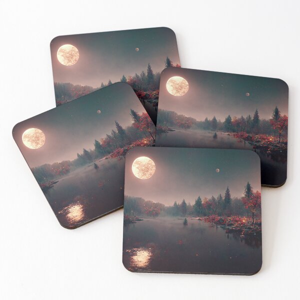 Item preview, Burning Moon designed and sold by dreamworldscape.