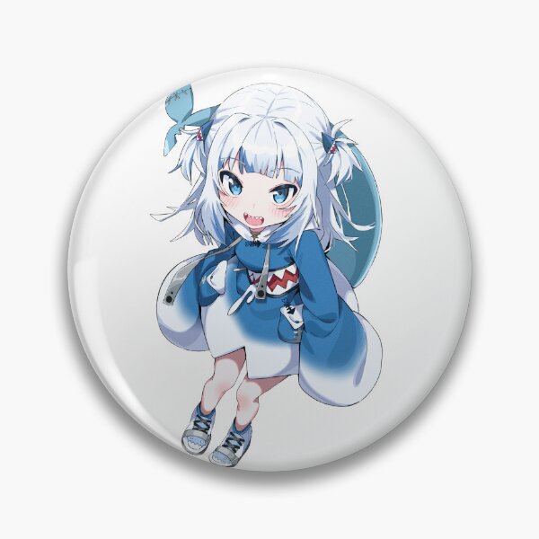 Artikelvorschau, Gawr Gura | hololive Englisch holoEN holoMyth | Vtuber Virtueller Youtuber | Moe Shark Girl Ganzkörper entworfen und verkauft von Risumu.