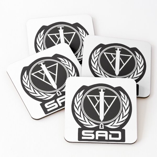 Item preview, SAD Psycho Pass Inspired Emblem designed and sold by ekugobaburu.