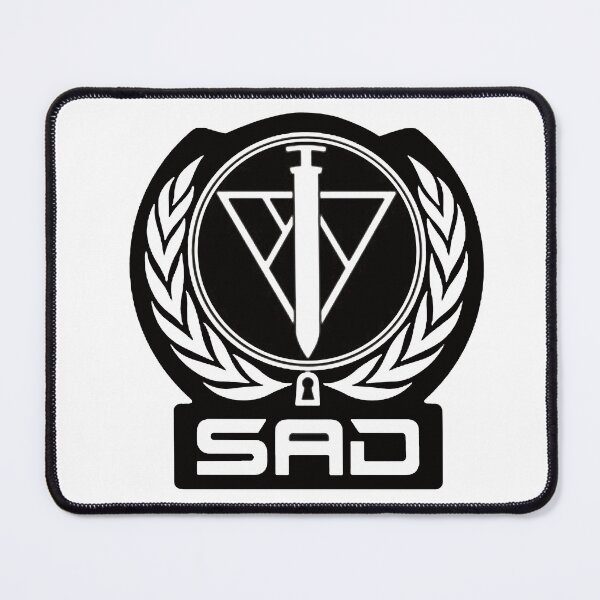 Item preview, SAD Psycho Pass Inspired Emblem designed and sold by ekugobaburu.