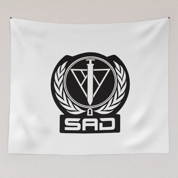 Item preview, SAD Psycho Pass Inspired Emblem designed and sold by ekugobaburu.