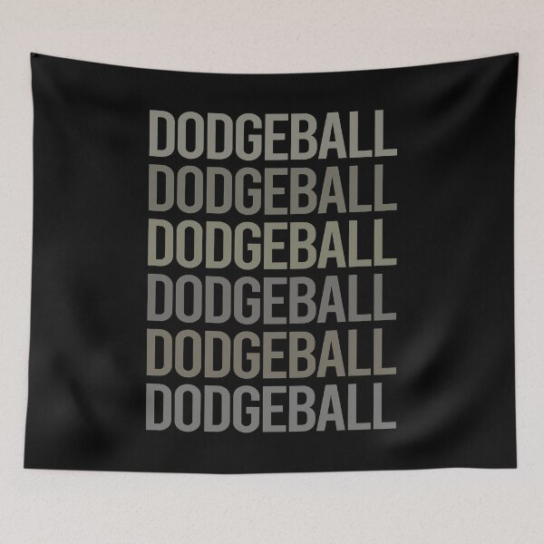 Artikelvorschau, Grauer Text Art Dodgeball entworfen und verkauft von StoreCalamity.