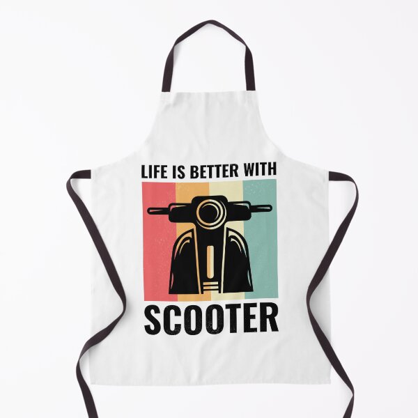 Item preview, scooter, jinete, scootering, motocicleta, vendimia, retro designed and sold by CuteDesigns1.