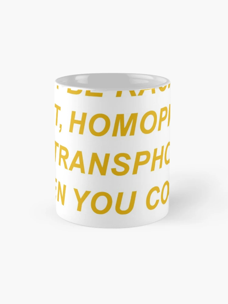 Thumbnail 4 of 6, Coffee Mug, Why Be Racist Pride designed and sold by junlight.