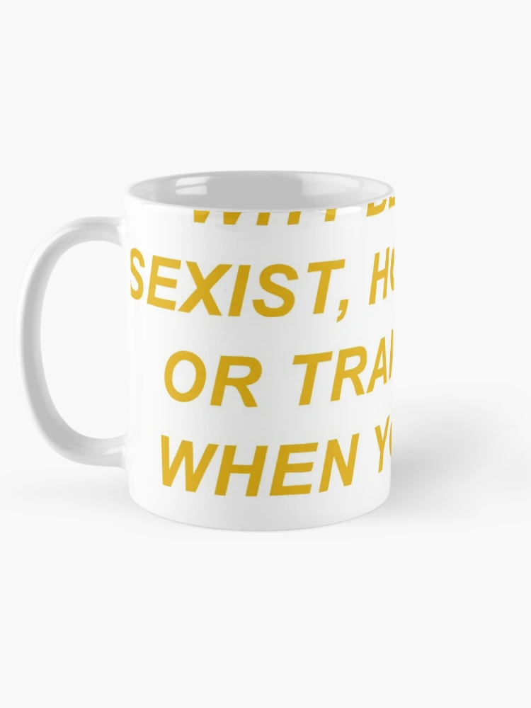 Thumbnail 5 of 6, Coffee Mug, Why Be Racist Pride designed and sold by junlight.