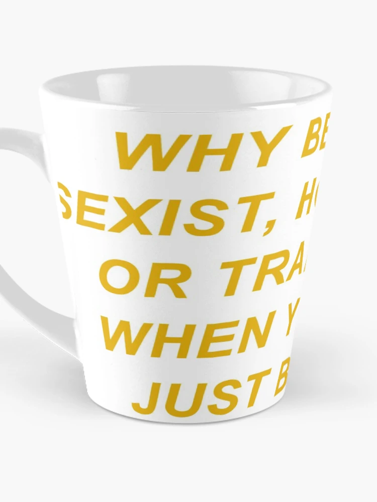 Thumbnail 3 of 4, Coffee Mug, Why Be Racist Pride designed and sold by junlight.