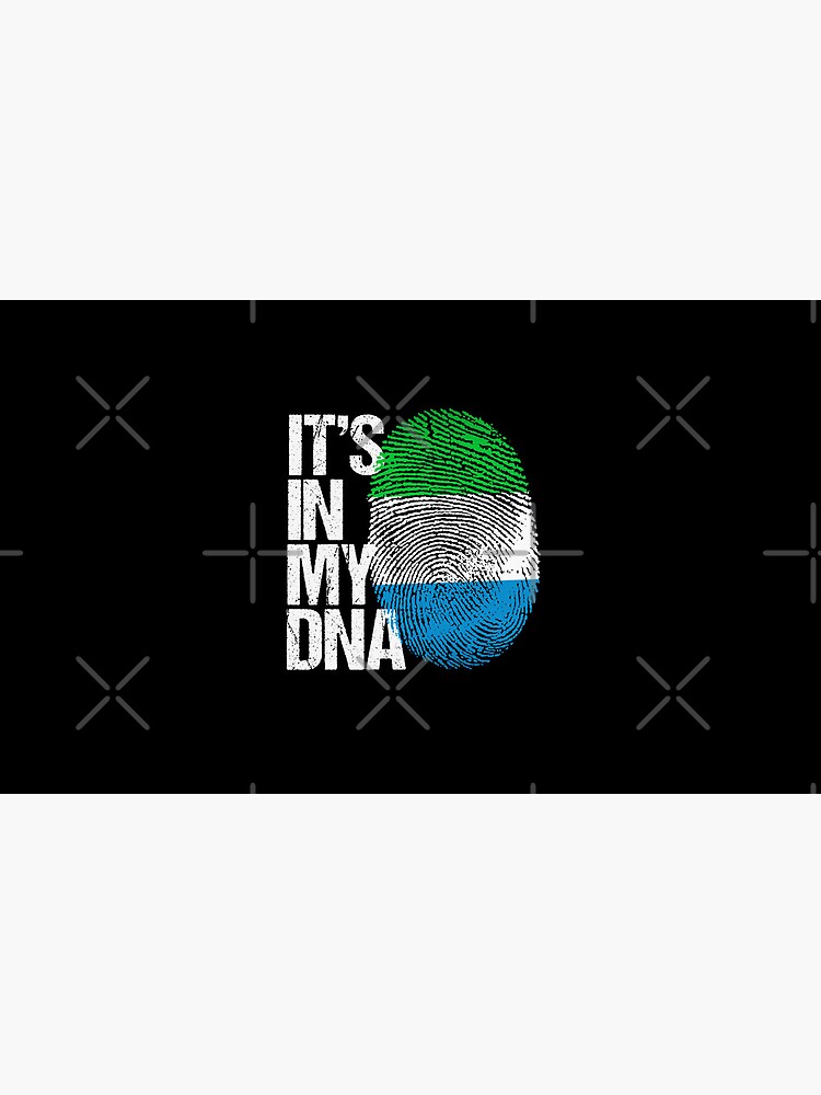 Discover Sierra Leone Its In My DNA - Sierra Leone Sierra Leonean Flag In Thumbprin Coffee Mugs