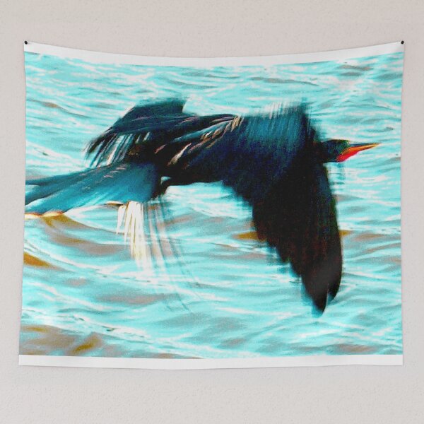 Item preview, Anhinga in flight designed and sold by B. Randi Bailey.