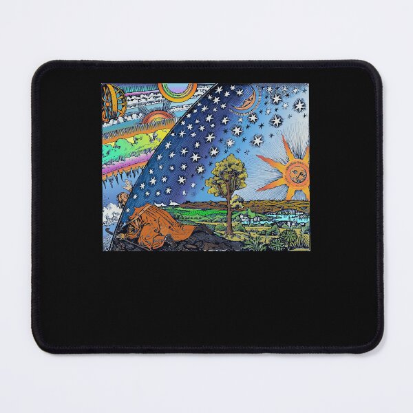 Item preview, Flammarion Woodcut Flat Earth Design designed and sold by EthanMoneypenny.