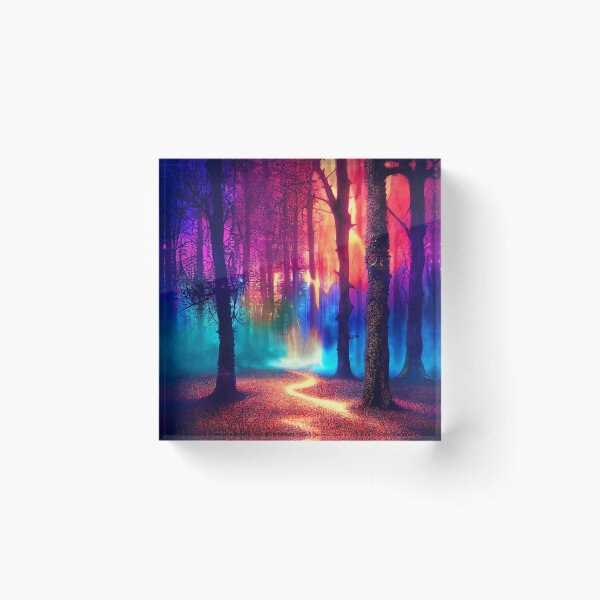 Item preview, Colorful Forest designed and sold by dreamworldscape.