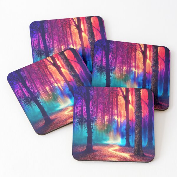 Item preview, Colorful Forest designed and sold by dreamworldscape.