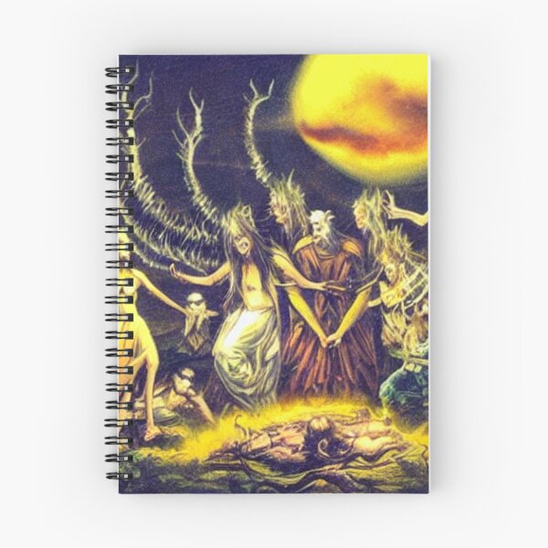 Item preview, cults arise from ego sick with poltergeists and demons by @ai_curio_bot designed and sold by botprompts.