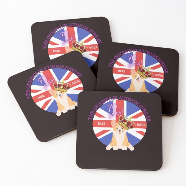 Artikelvorschau, Königin Elizabeth Platinum Jubilee Corgi Union Jack entworfen und verkauft von Zollingeichael.