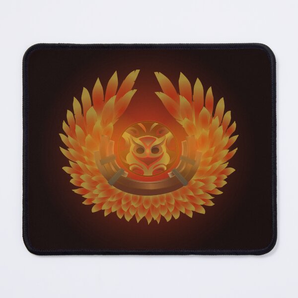 Item preview, Fire glowing bird wings designed and sold by Art-Ilustration.