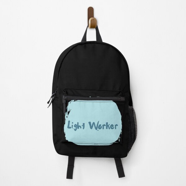 Item preview, Light Worker | Blue Text on Aqua | High Vibrational | About Light Workers designed and sold by FrequencyV.
