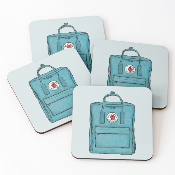 Item preview, Aesthetic Backpack School Bag Pastel Blue Green designed and sold by northernhugs.