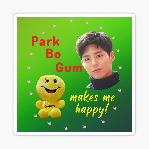 Park Bo Gum Stickers for Sale