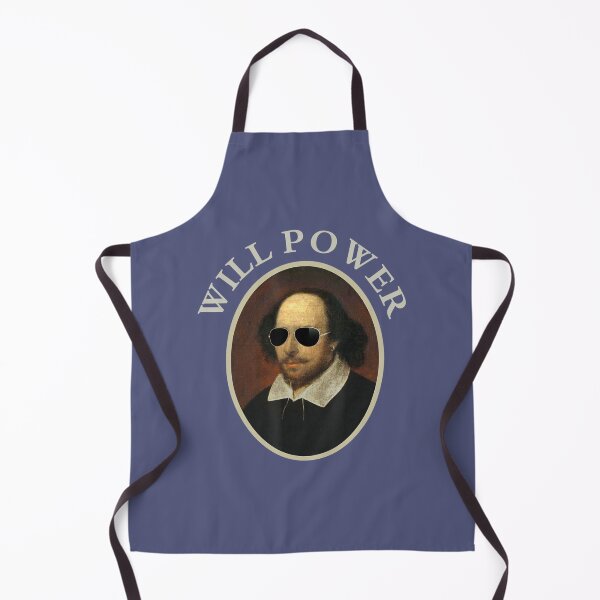 Item preview, William Shakespeare Will Power Art-Positive Quote designed and sold by HildaLin.