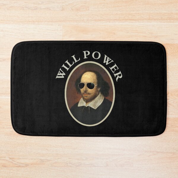 Item preview, William Shakespeare Will Power Art-Positive Quote designed and sold by HildaLin.