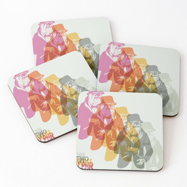 Item preview, five dogs in multi color designed and sold by Brotherconk.