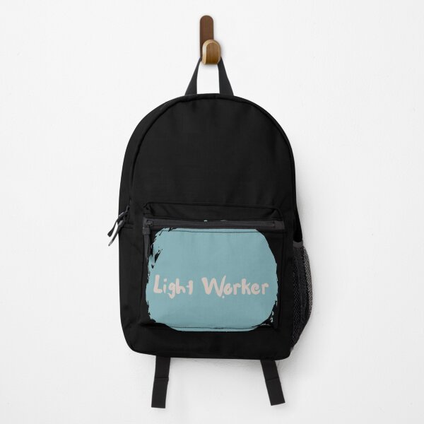 Item preview, Light Worker | Grey Text on Teal | High Vibrational  designed and sold by FrequencyV.