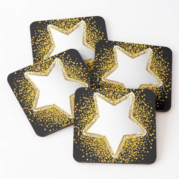 Item preview, Hand painted gold stars, watercolor Painting designed and sold by MELISSATHOMA.