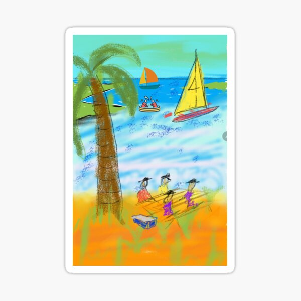 Artikel-Vorschau von Picknick am Strand in Fidschi, designt und verkauft von starfishstuff.