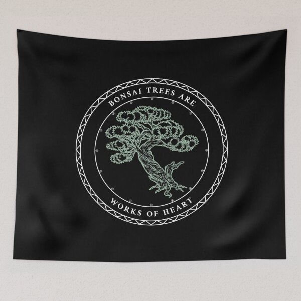 Item preview, Bonsai Trees Are Works Of Art Emblem designed and sold by OldCamp.