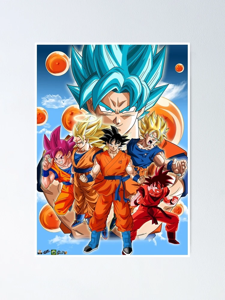 Goku SSj2 Poster for Sale by StephanieBen