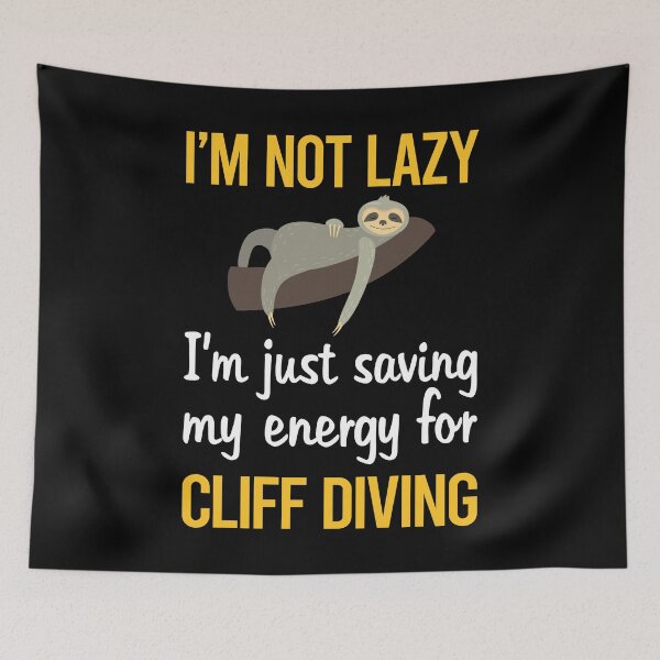 Item preview, Saving Energy Cliff Diving designed and sold by RogersFried.