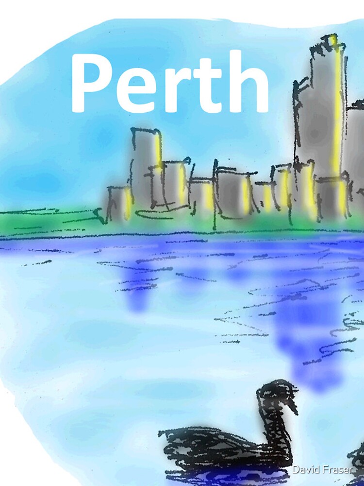 Thumbnail 4 of 4, iPhone Case, Perth designed and sold by davidfraser.