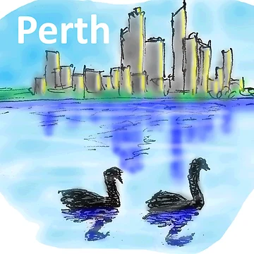 Artwork thumbnail, Perth by davidfraser