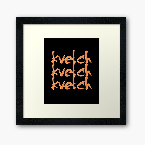 Happy Larry Chutzpah - Picture Frame Typography