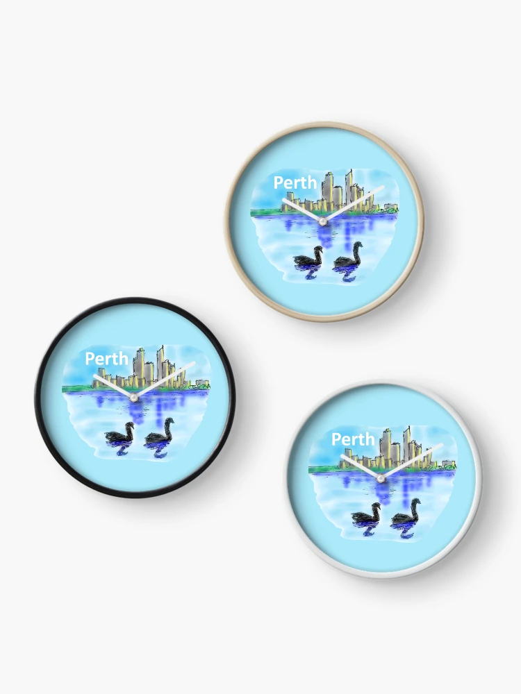 Thumbnail 3 of 4, Clock, Perth designed and sold by davidfraser.