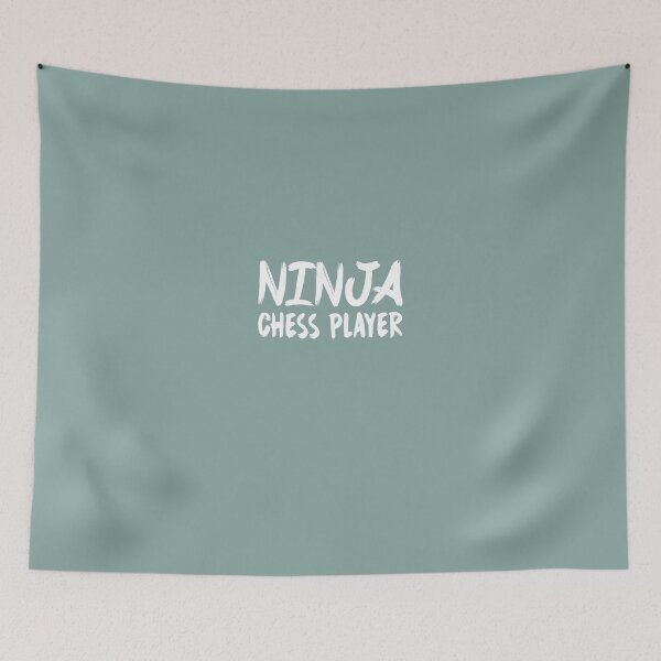 Item preview, Ninja Chess Player designed and sold by AlwaysAwesome.