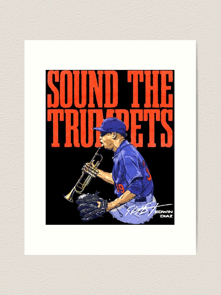 cue the trumpets - Edwin diaz Essential T-Shirt for Sale by posivibez