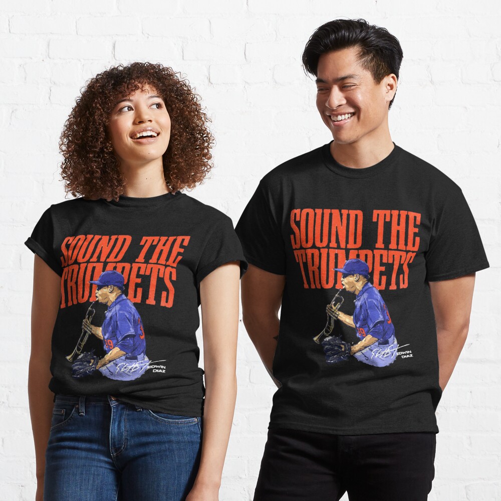 cue the trumpets - Edwin diaz Essential T-Shirt for Sale by posivibez