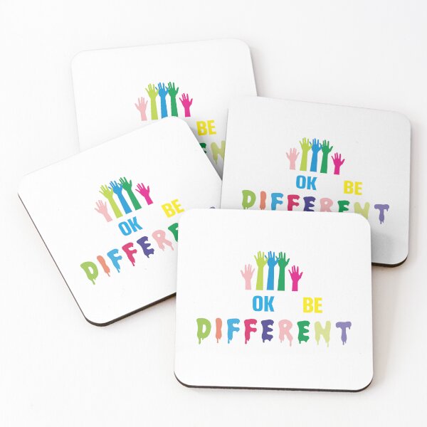 Item preview, It's Ok To Be Different | Vector Typography Design designed and sold by Cre8iveSkill.