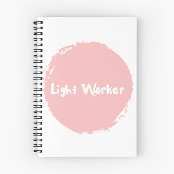 Item preview, Light Worker | White Text on Pink | High Vibrational  designed and sold by FrequencyV.