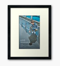 BTS LIEBEN SICH V Gerahmtes Wandbild