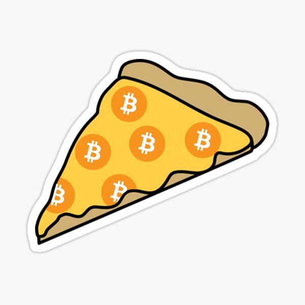 Cryptopizza - Bitcoin Sticker