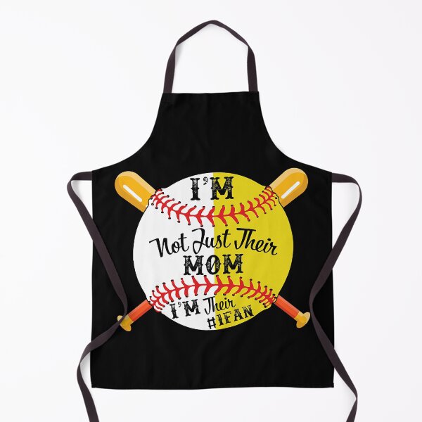 Item preview, I'm Their Number 1 Fan Softball Baseball Mom designed and sold by MichelSorour.