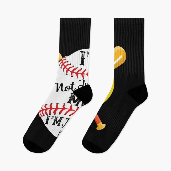Item preview, I'm Their Number 1 Fan Softball Baseball Mom designed and sold by MichelSorour.
