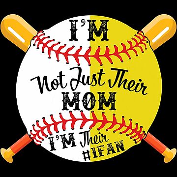 I'm Their Number 1 Fan Softball Baseball Mom Shirt