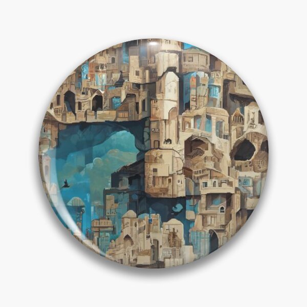 Item preview, Pixel sand castle. designed and sold by Misterplankton.