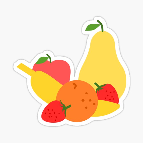 Eat fresh stay healthy Sticker