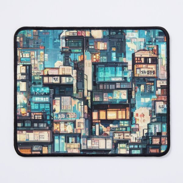 Item preview, High tech pixel city. designed and sold by Misterplankton.