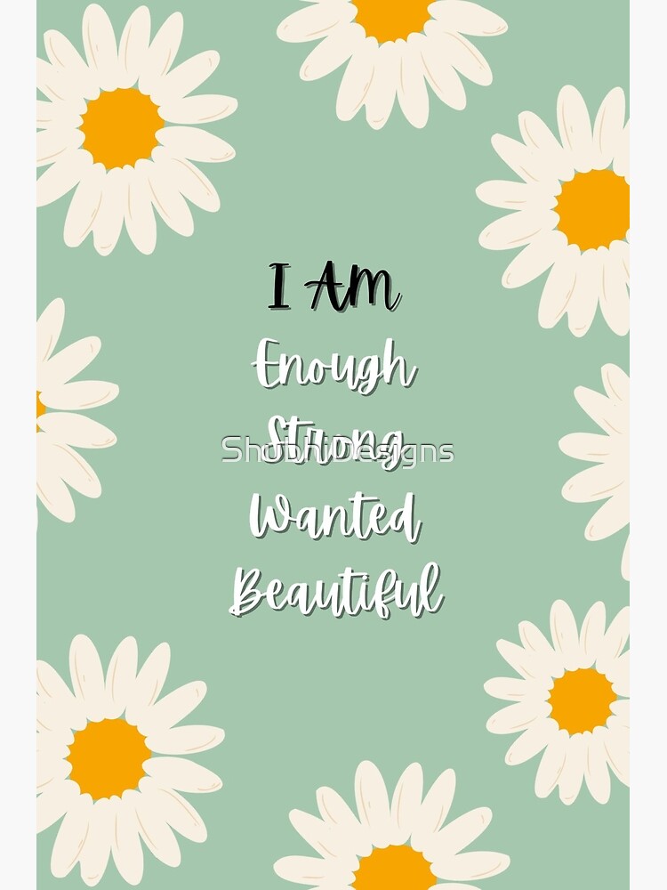 Motivational T Shirts Women-Positive Affirmation I Am Daisy Motivational T Shirts Women-Positive Affirmation I Am Daisy