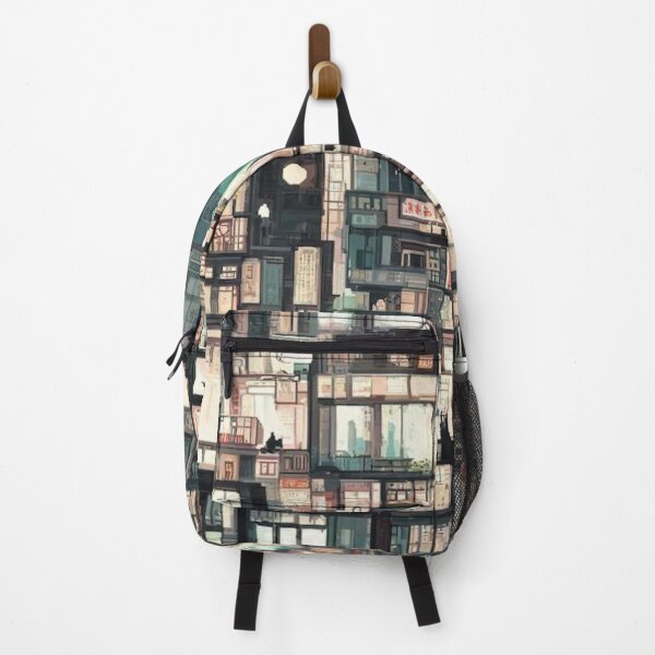 Item preview, pixelated night city. designed and sold by Misterplankton.