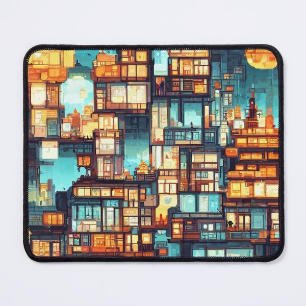 Item preview, A Night pixel city. designed and sold by Misterplankton.